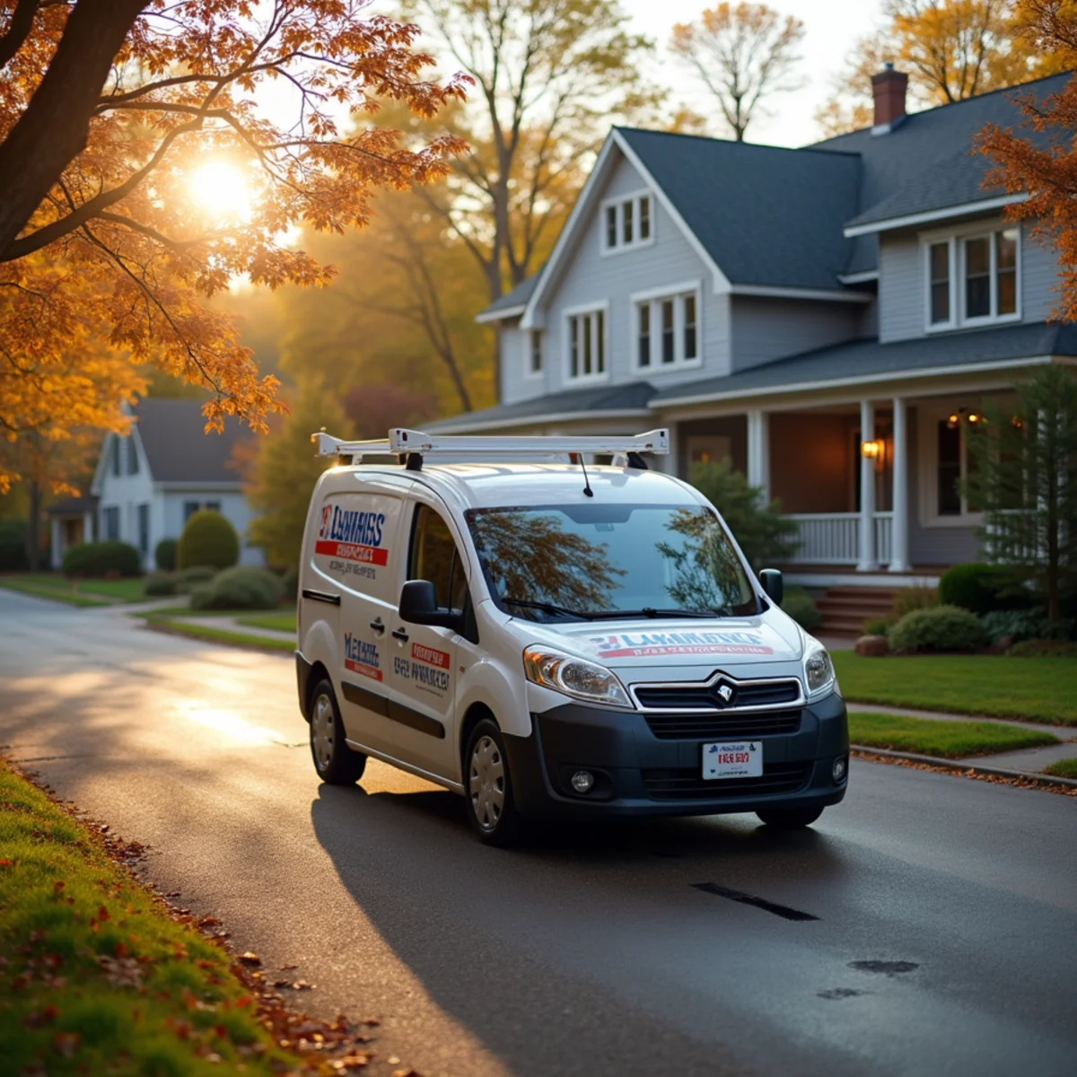 Plumber servicing a home in Algonquin, Illinois near the Fox River