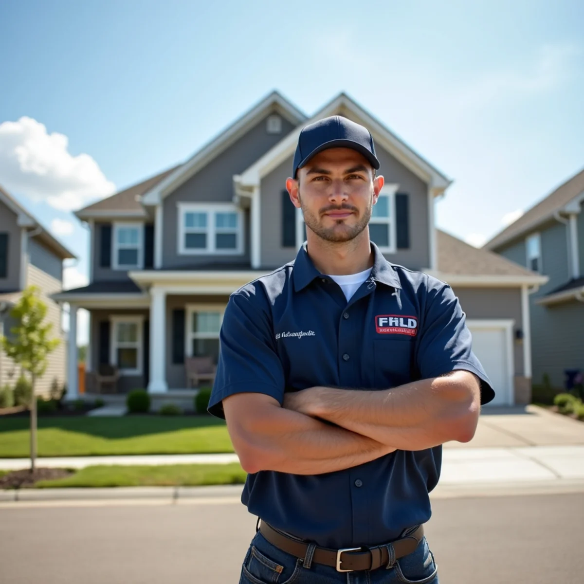 Plumber at a Cambridge Lakes home in Pingree Grove, Illinois